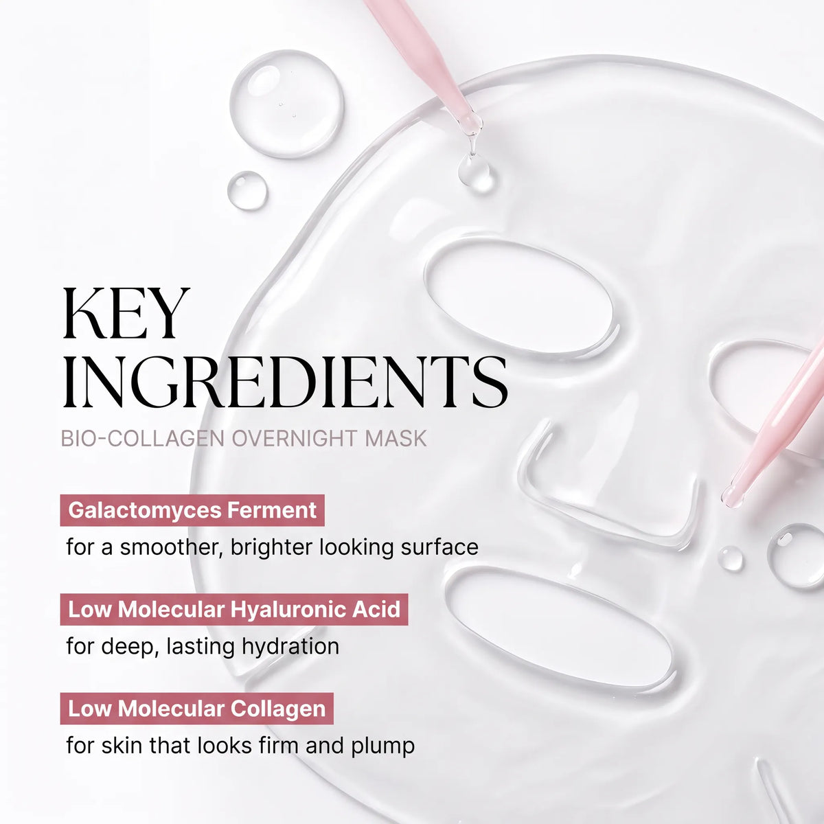 Overight Bio-Collagen Glass Mask